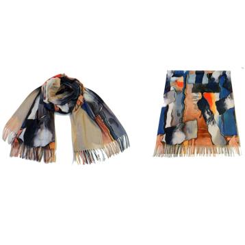Pashmina stampata monica narducci