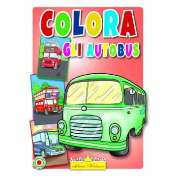 Libri da colorare gli autobus