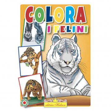Libri da colorare i felini