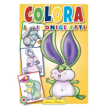 Libro da colorare i coniglietti