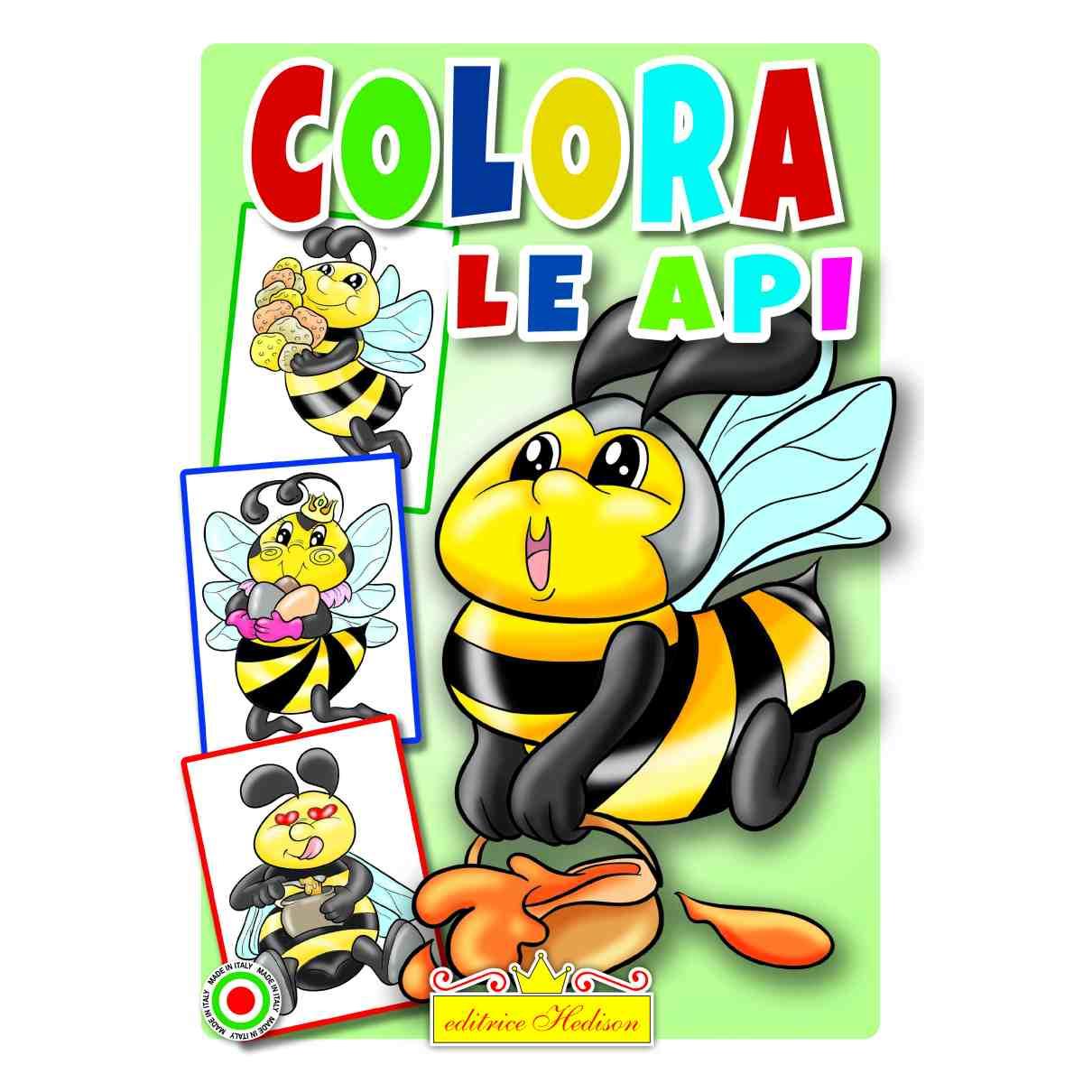 Libro da colorare le Api