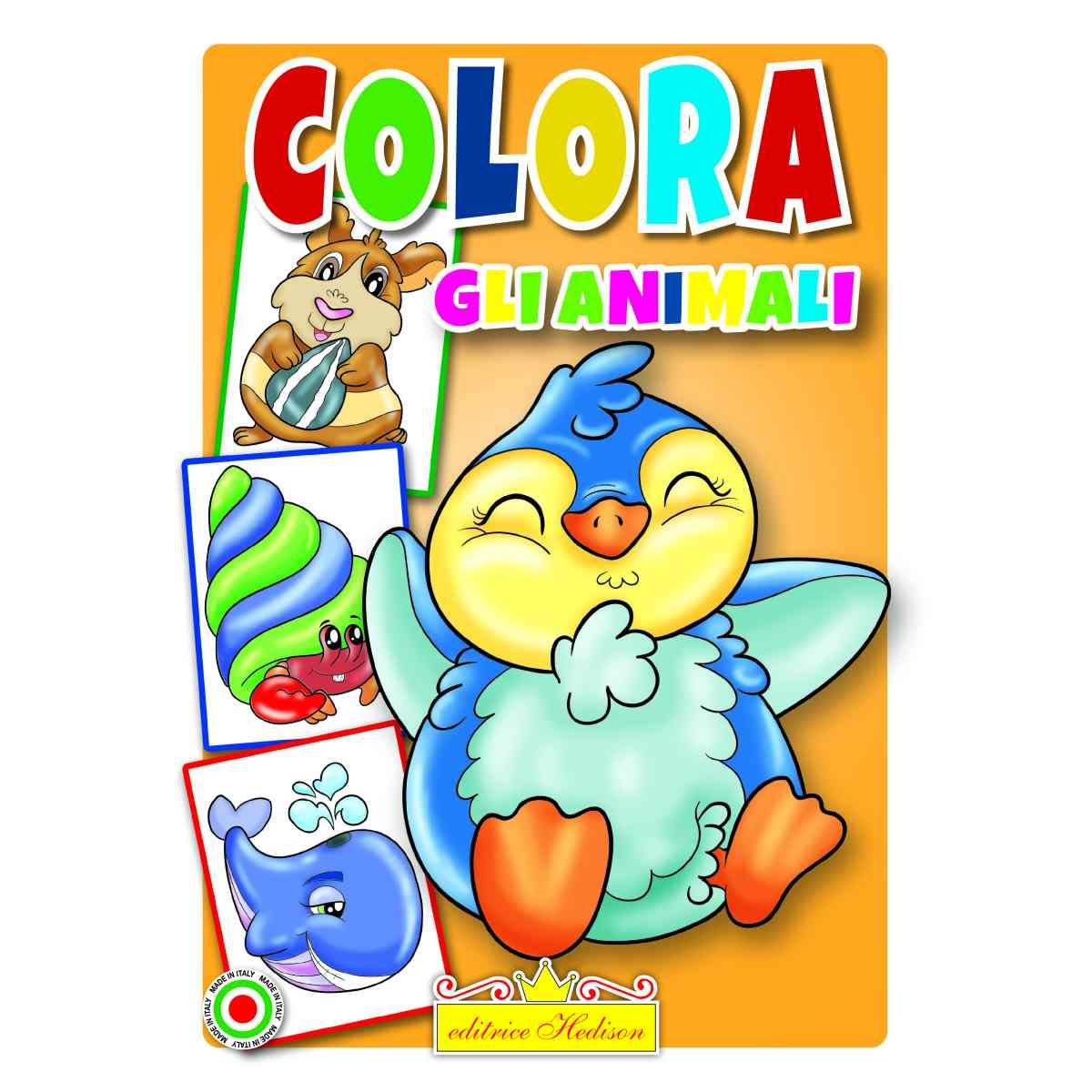 Libri da colorare gli animali