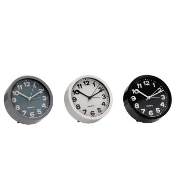 Orologio sveglia in plastica d11,5 cm