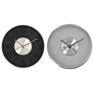 Orologio da parete in alluminio d.40 cm