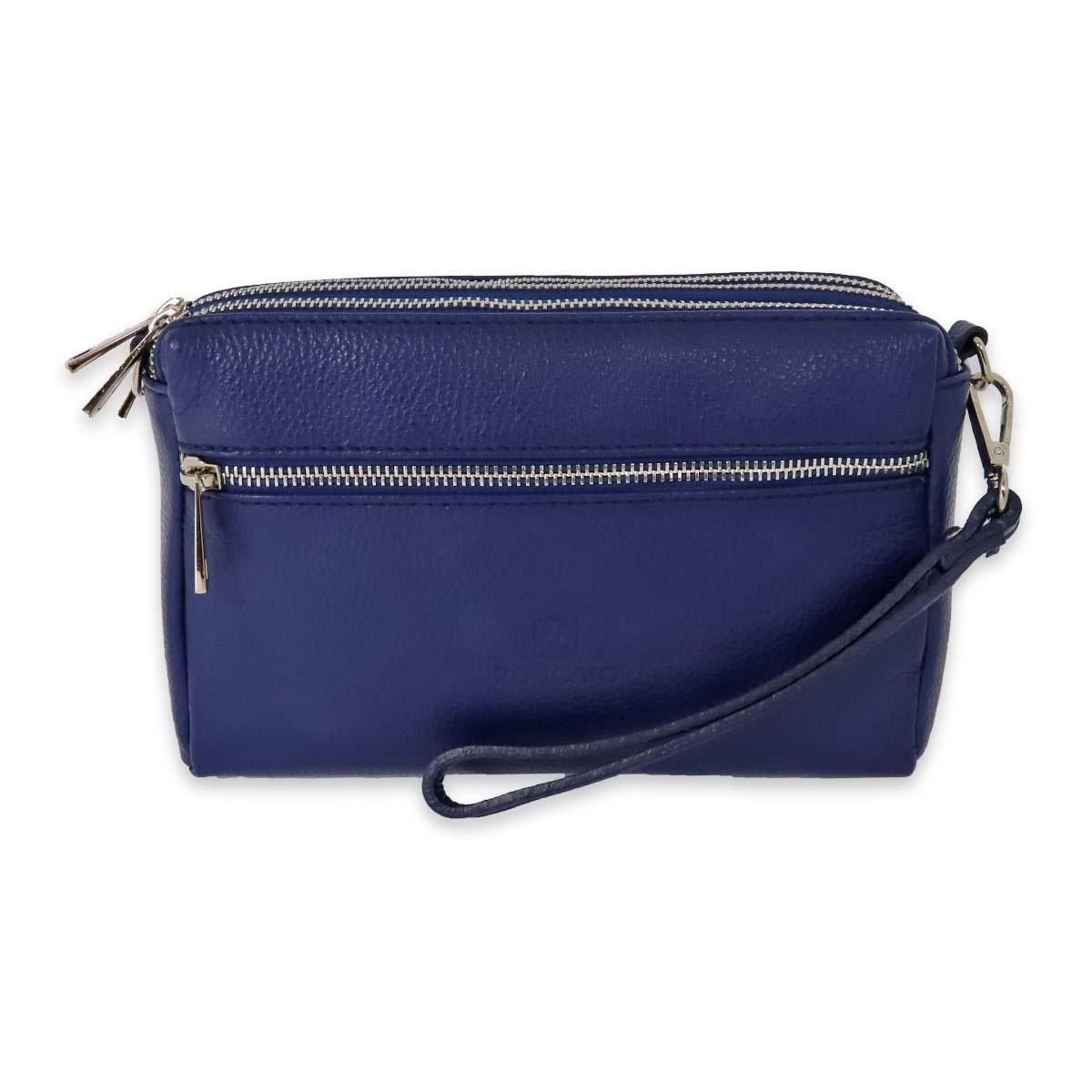 Borsa donna sottobraccio in pelle roncato