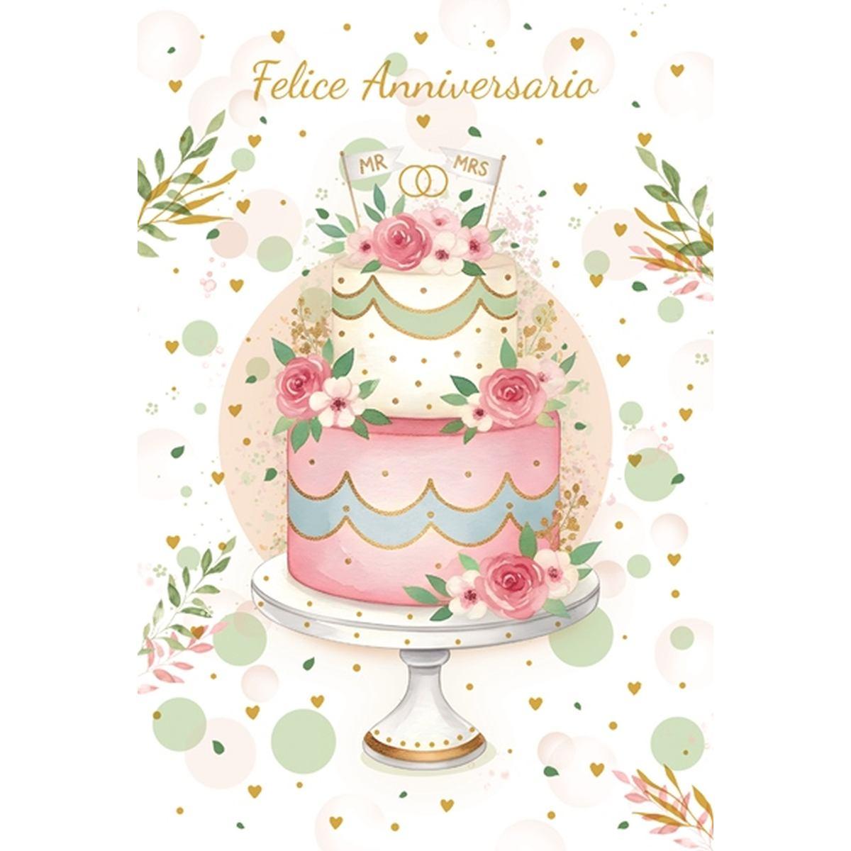 Biglietti auguri felice anniersario