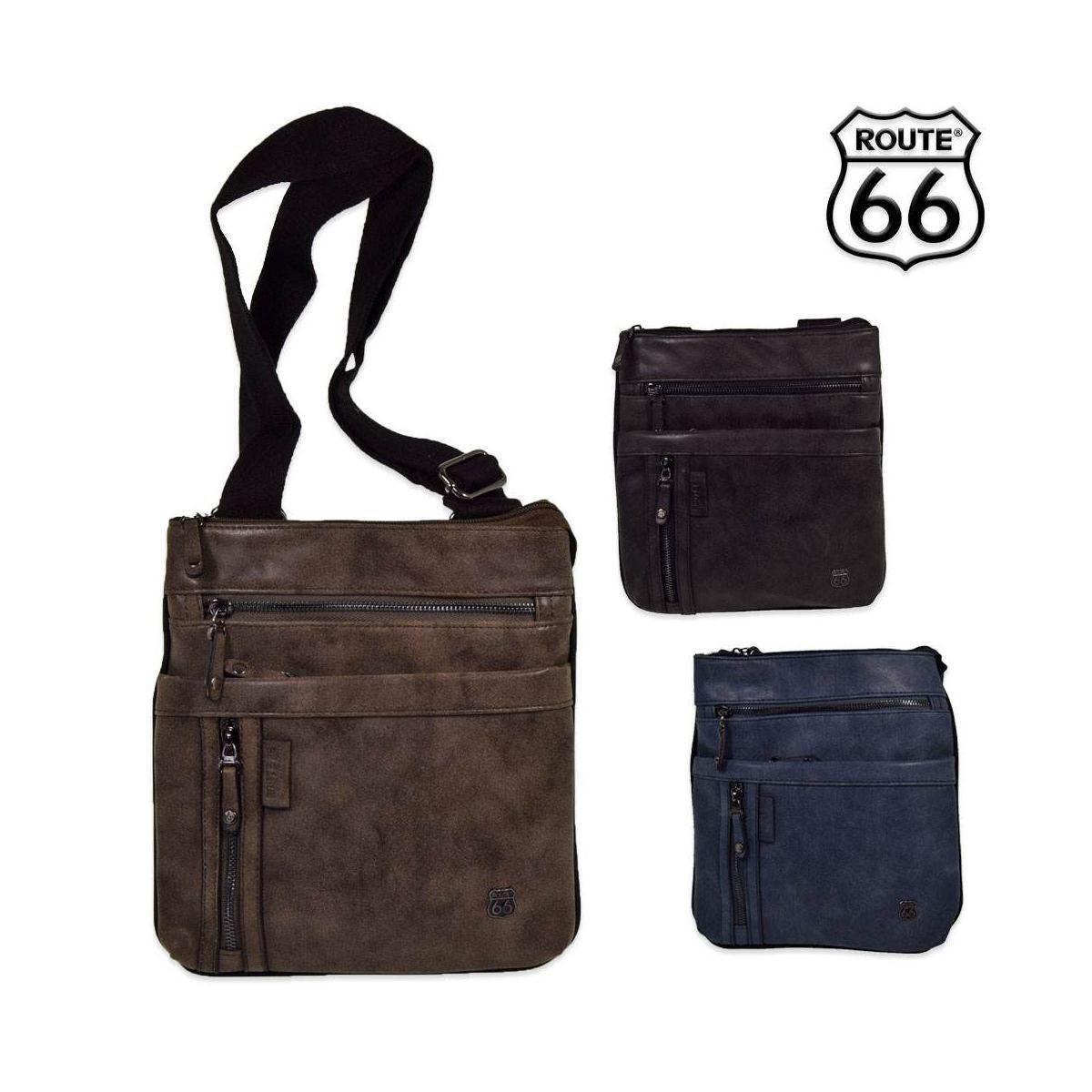 Tracolla piatta uomo Route 66