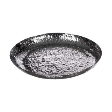 Vassoio tondo in metallo d 30 cm