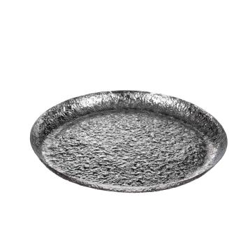 Vassoio tondo in metallo d 59 cm