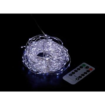 Catena luminosa 300 microled per interno o esterno bianco