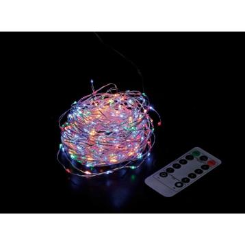 Catena luminosa 480 microled per interno o esterno multicolor