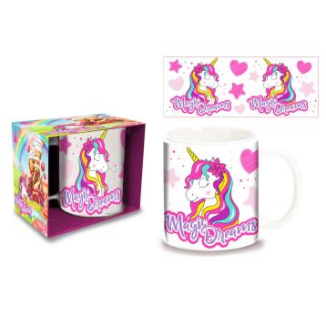 Tazza mug in gres 350ml Unicorno