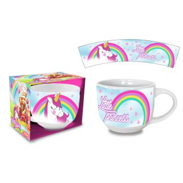 Tazza jumbo in gres 380ml Unicorno