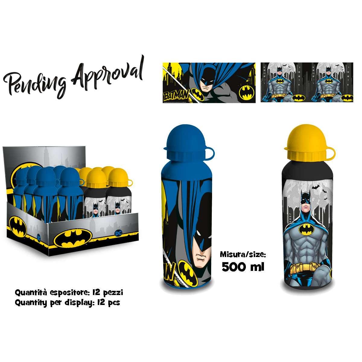 Borraccia in alluminio 500 ml Batman