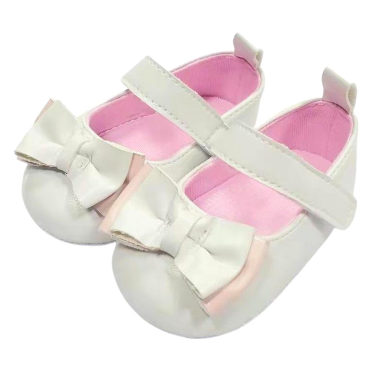 Scarpette ballerina bimba con fiocco Graziella