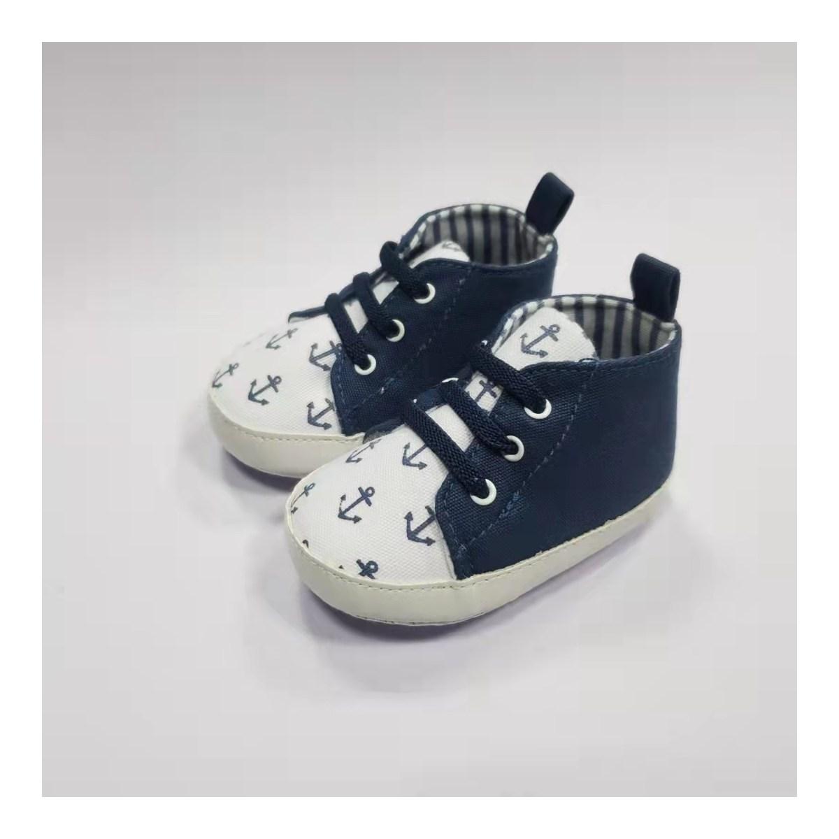 Scarpette tennis alta bimbo doppio colore graziella