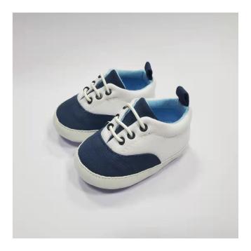 Scarpette tennis bimbo bicolore con fodera graziella