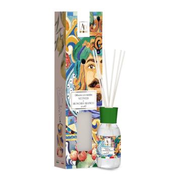 Diffusore di fragranza con midollini mori siciliani vetiver e muschio bianco 125ml
