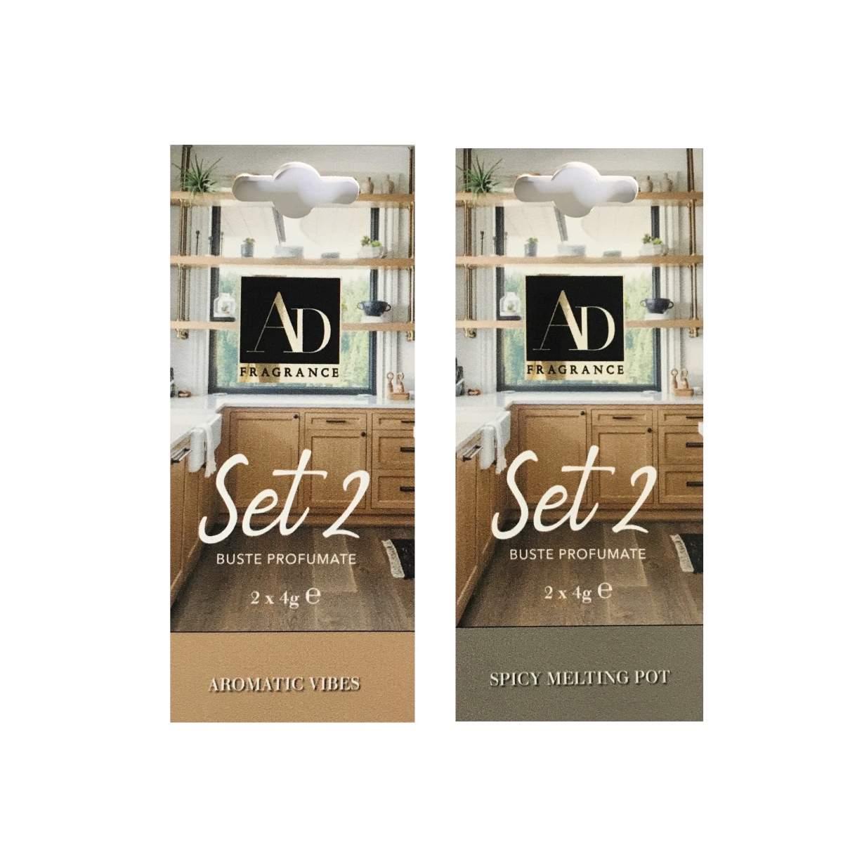 Set 2 buste profumate cucina