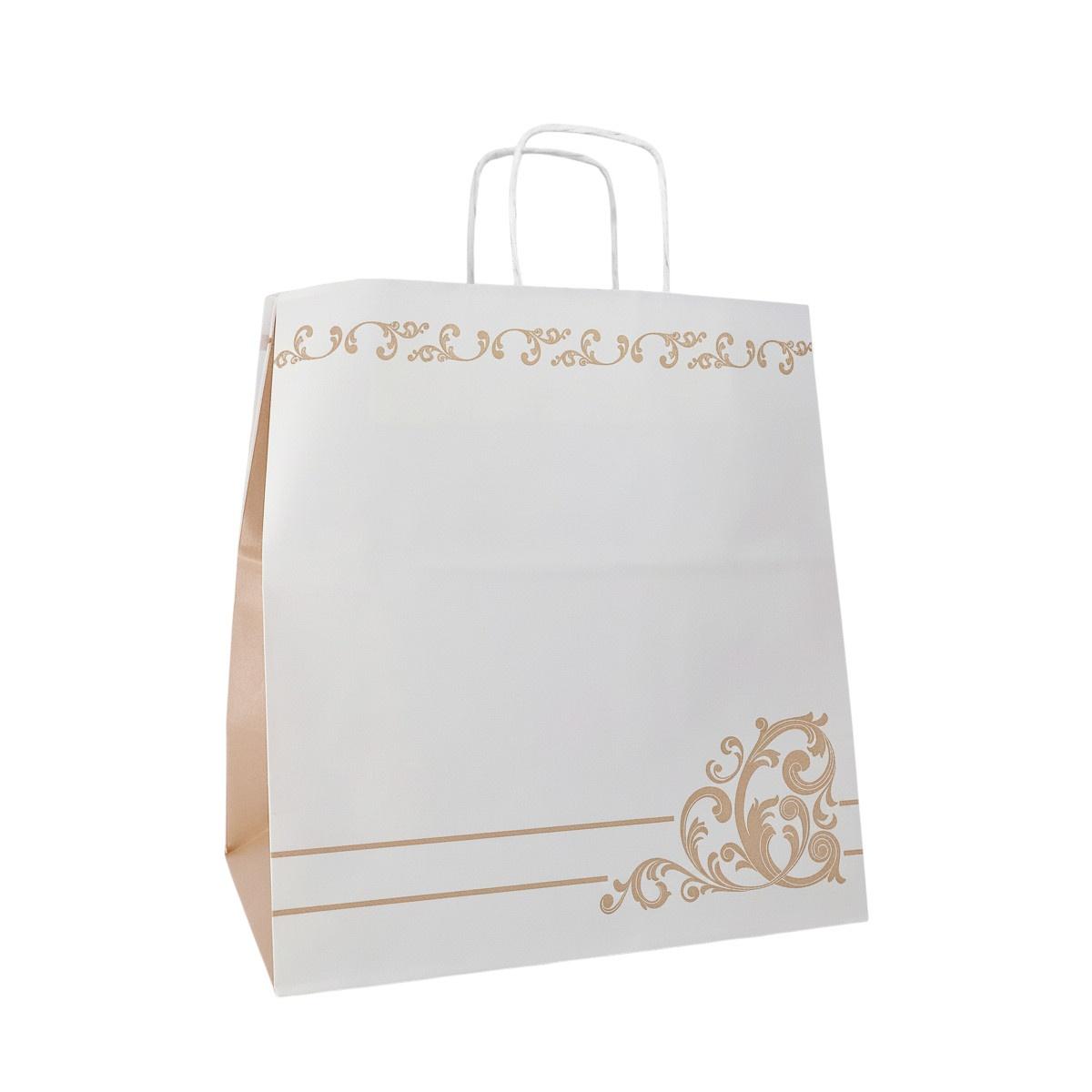 Shopper in carta h.29 x l.27 x p.17 cm decorazioni