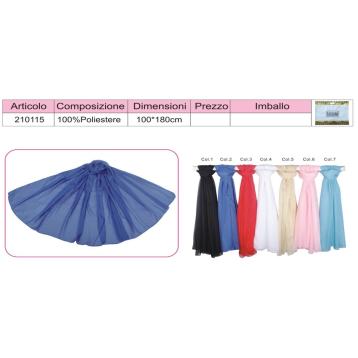 Sciarpa donna in poliestere coveri collection