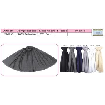 Sciarpa donna in poliestere coveri collection