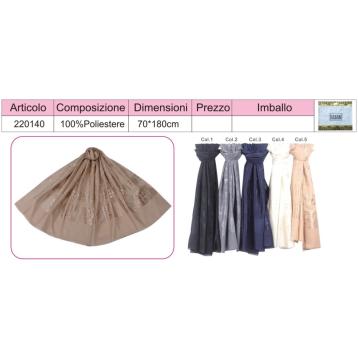 Sciarpa donna in poliestere coveri collection