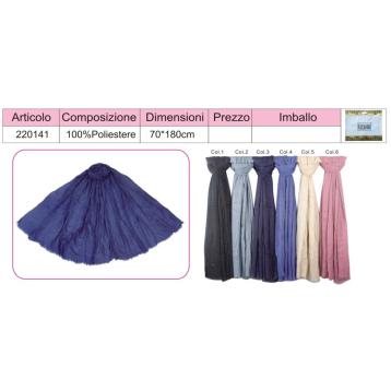 Sciarpa donna in poliestere coveri collection