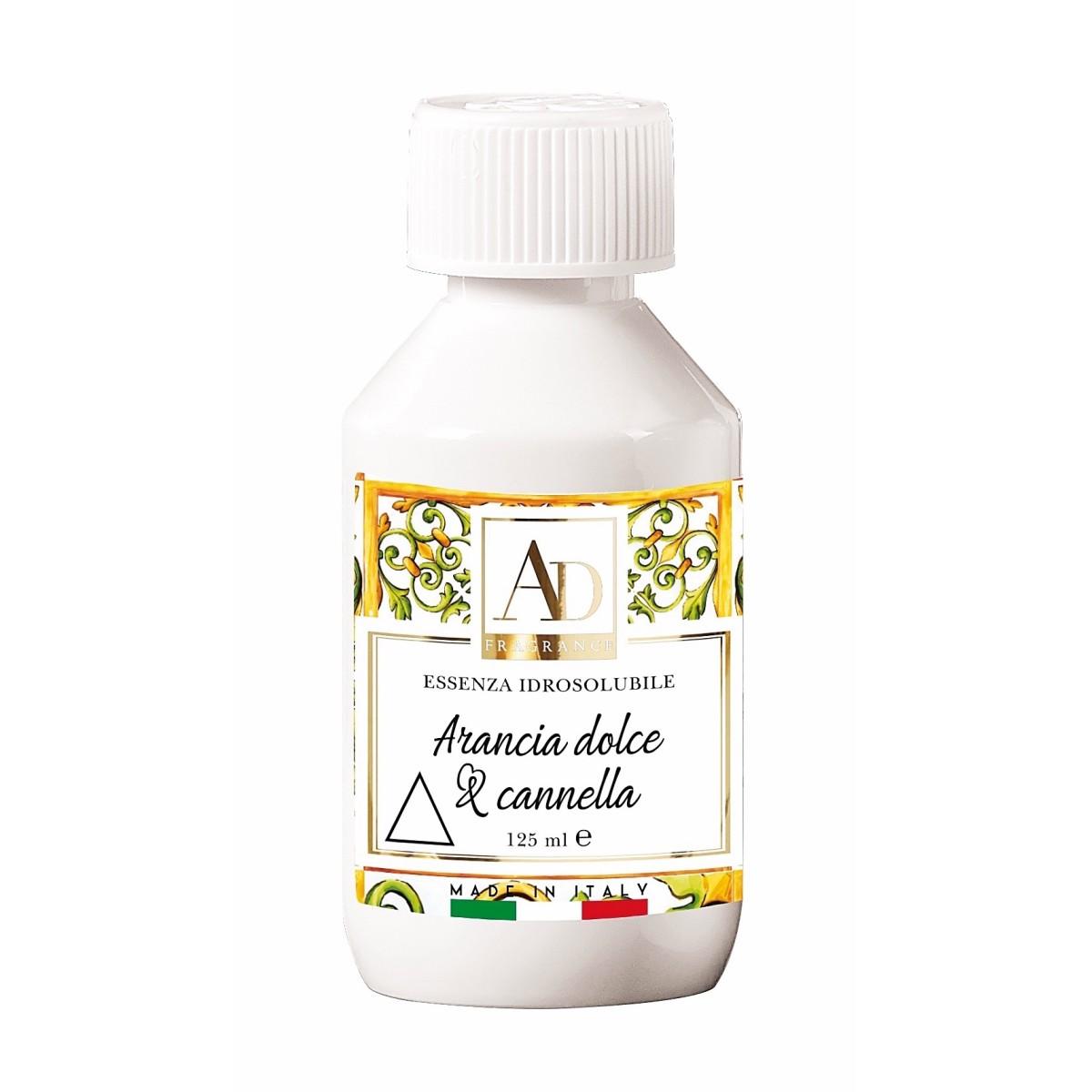 Essenza idrosolubile per evaporatori mediterraneo arancia dolce e cannella 125 ml
