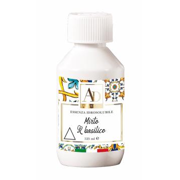 Essenza idrosolubile per evaporatori mediterraneo mirto e basilico 125 ml
