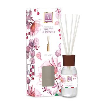 Diffusore di fragranza con midollini Flowers Frutti di Bosco 125 ml