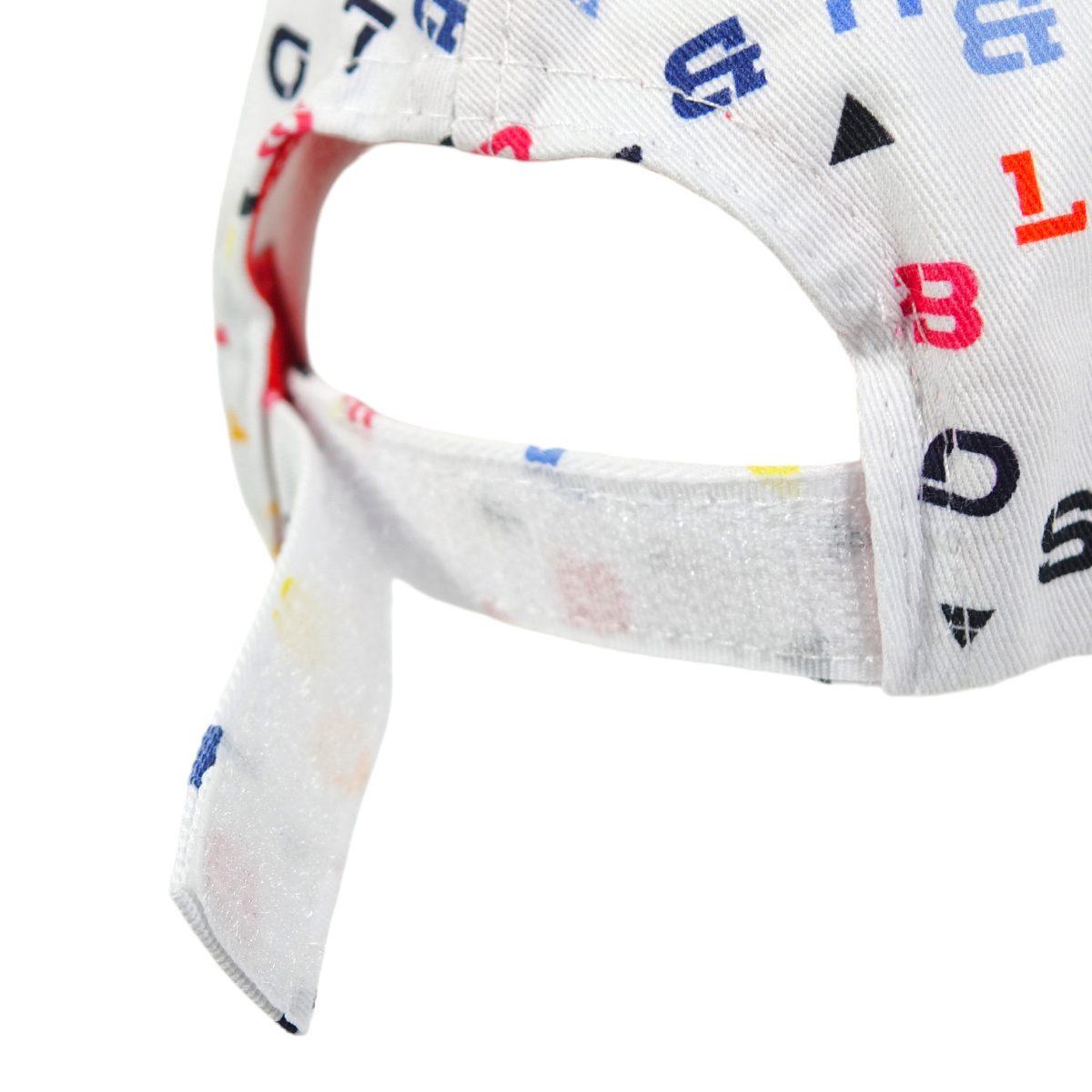 Cappello in tessuto logato con visiera Byblos