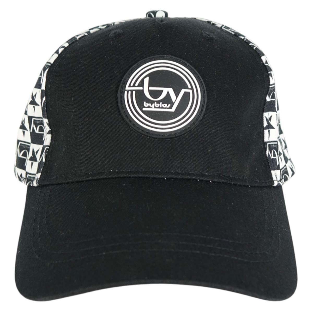 Cappello in tessuto logato con visiera Byblos