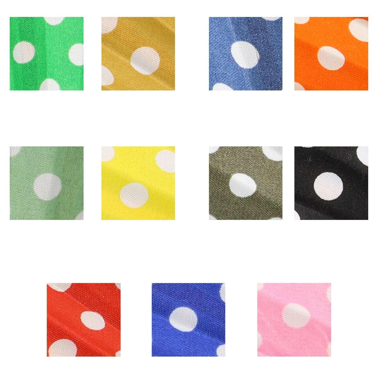 Ventaglio a pois colori assortiti