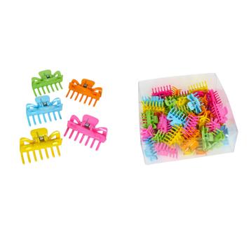 Pinza per capelli colori assortiti in box da 48 pezzi