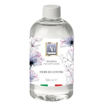 Ricarica per diffusore con midollini Flowers Fiori di Cotone 500 ml