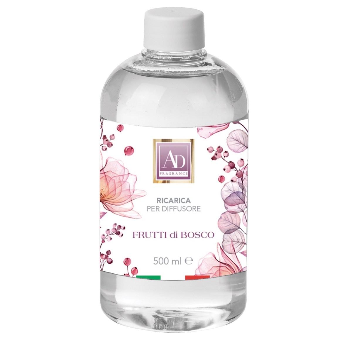Ricarica per diffusore con midollini Flowers Frutti di Bosco 500 ml