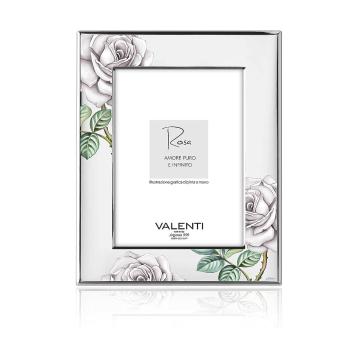 Cornice rose bianche 18x24 cm
