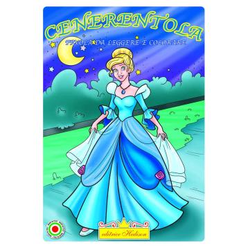 Libro da leggere e colorare  Cenerentola  serie favole