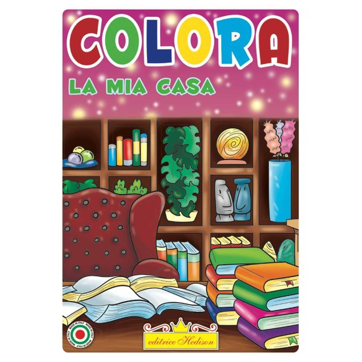 Favola da leggere e colorare la mia casa