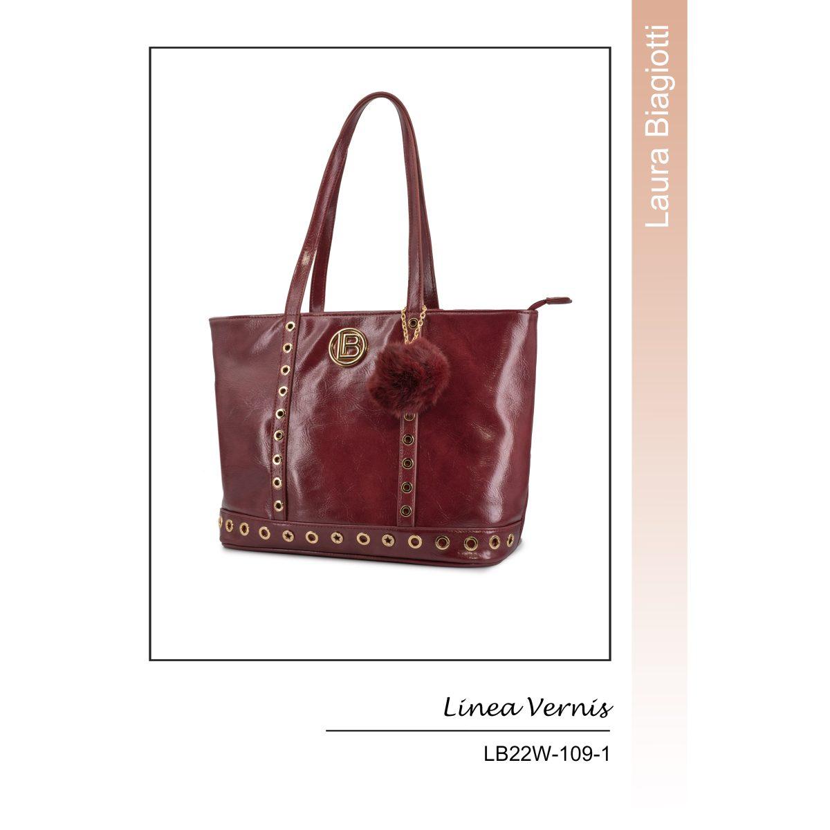 Borsa donna vernis laura biagiotti