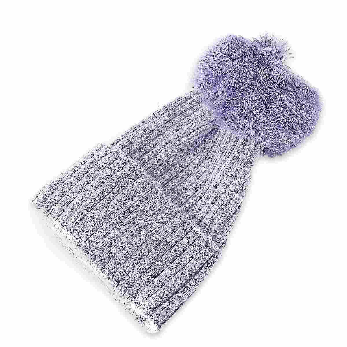 Cappello con pon pon donna
