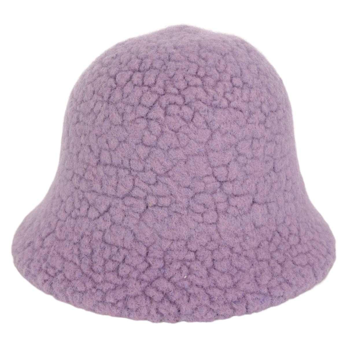Cappello donna bucket effetto teddy