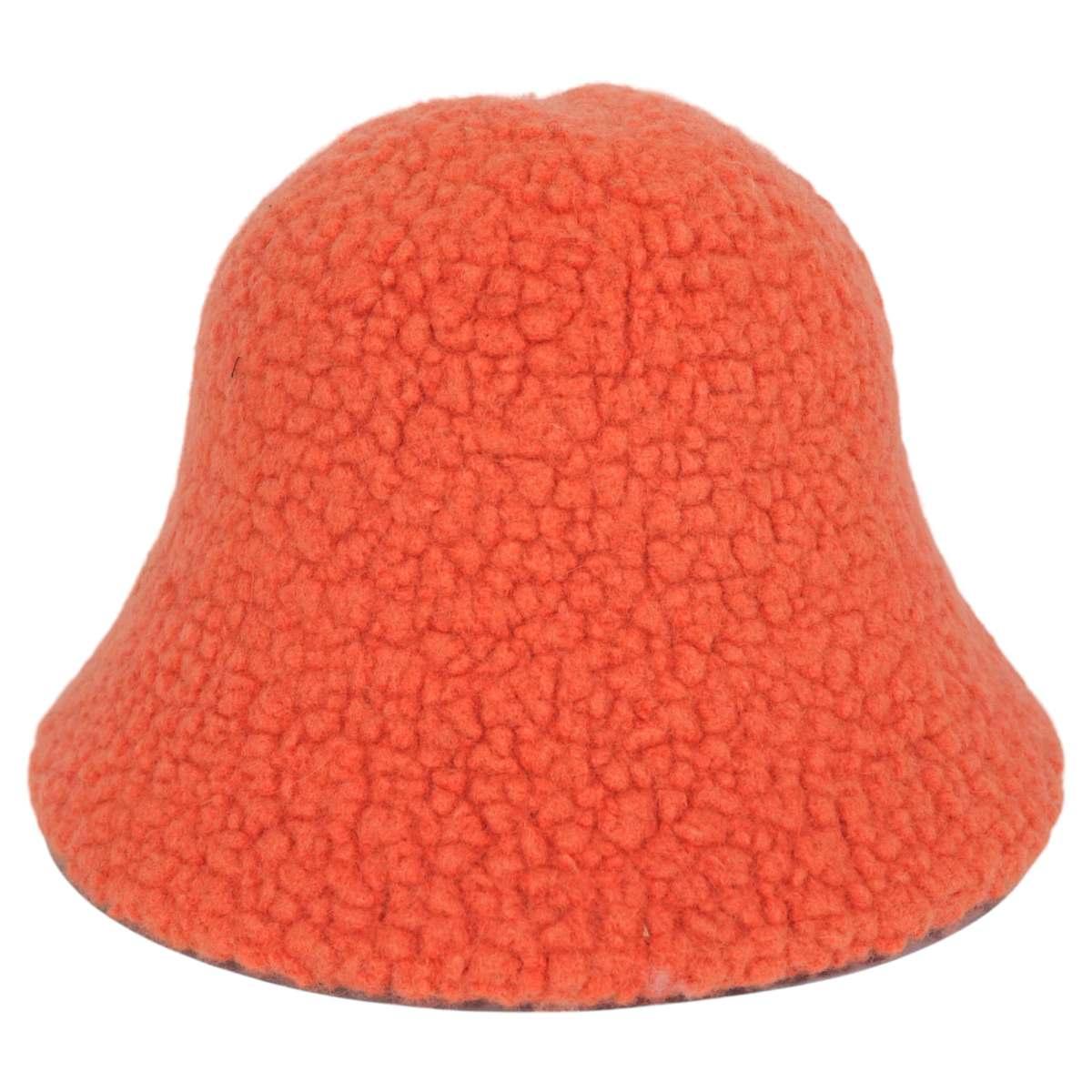Cappello donna bucket effetto teddy