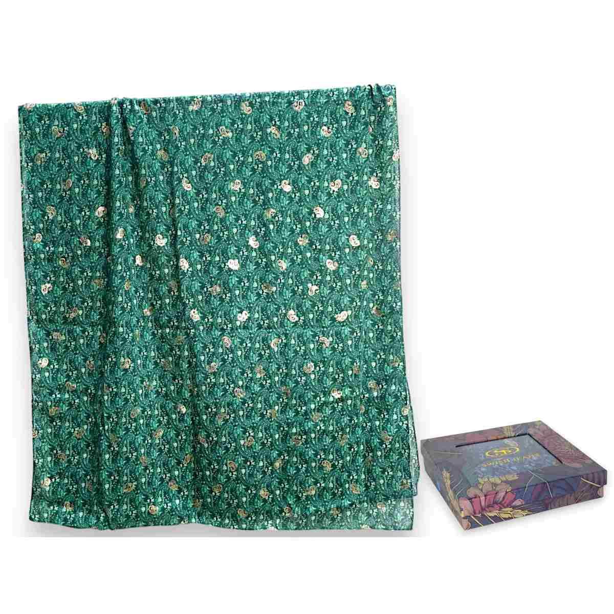 Sciarpa donna in viscosa swish jeans