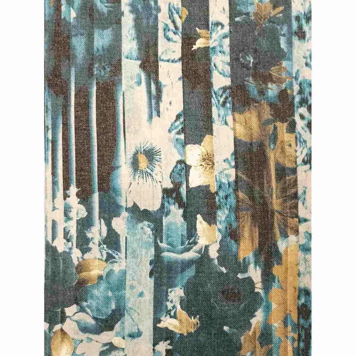 Sciarpa donna disegno fiori a righe laura biagiotti