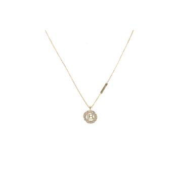Collana monogram brillanti laura biagiotti