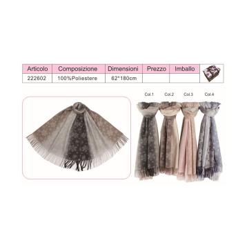 Sciarpa donna in poliestere coveri collection