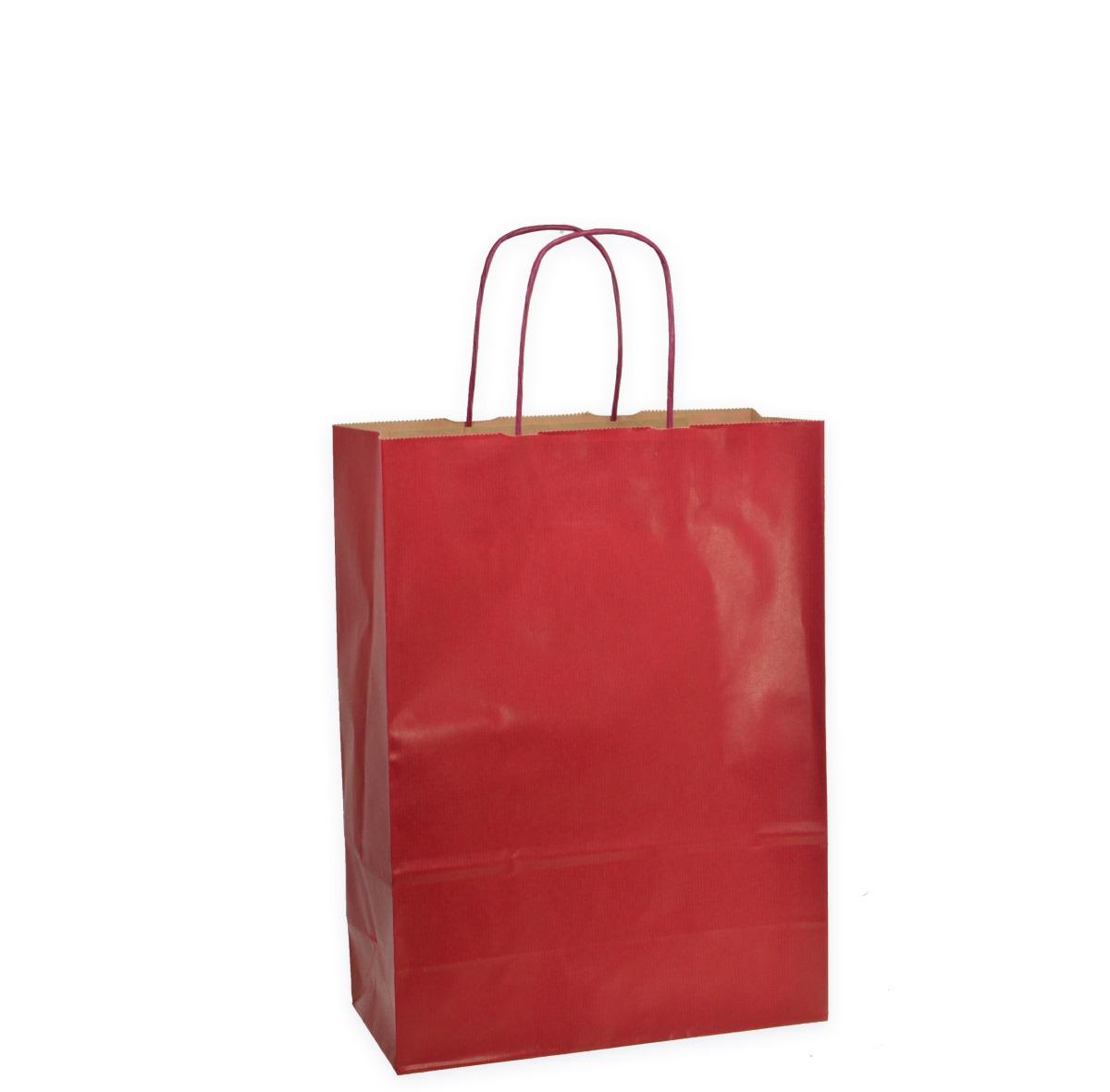 Shoppers carta colore bordo' h29 x l22 x p10