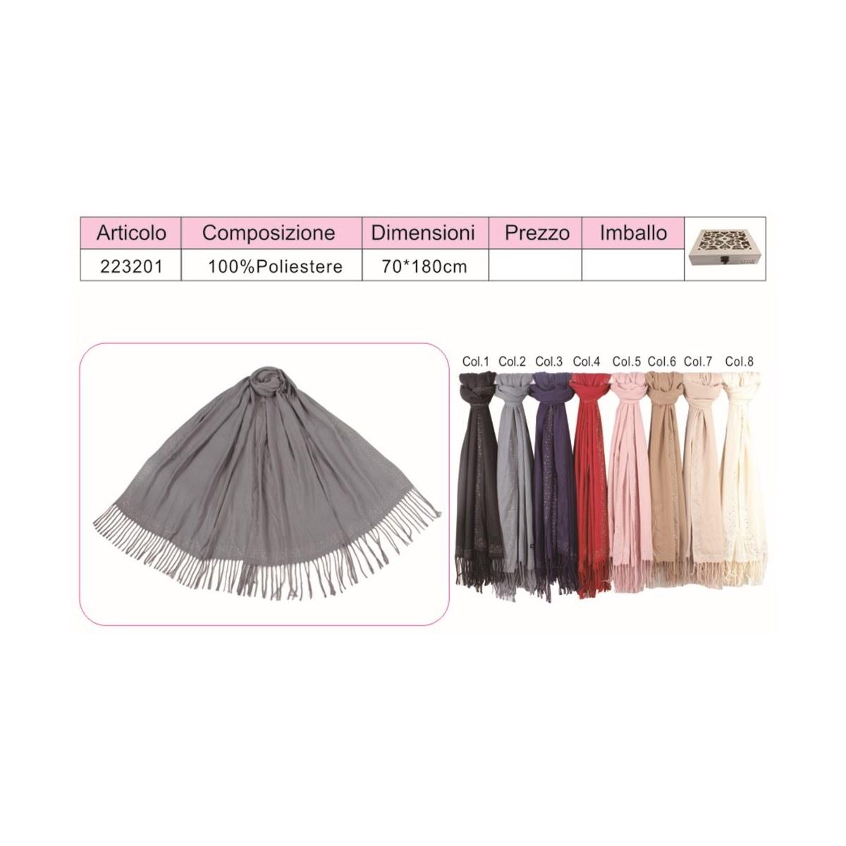 Sciarpa donna in poliestere Coveri Collection